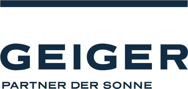Geiger Logo Claim 1C Blau DE